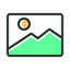 X to Image Logo